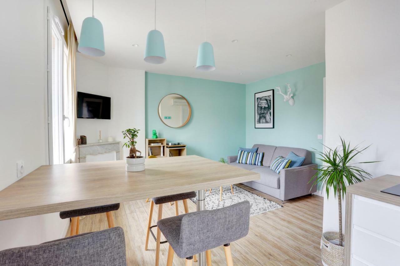 L'Amandine ,45 M2 Terrasse Et Garage Centre Ville Saint-Raphaël Exteriör bild